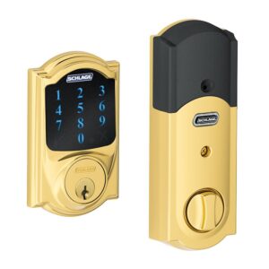 schlage_camelot_connect_gold