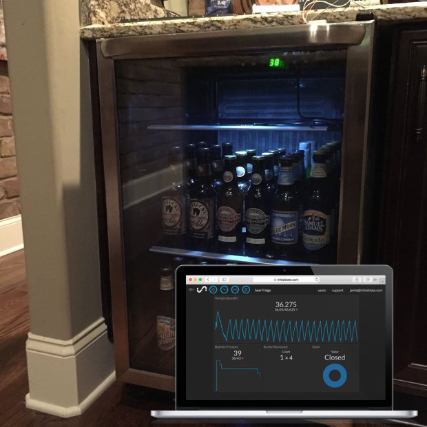 7 Most Creative and Curious IoT Projects for the Smart Home Smart Beer Fridge