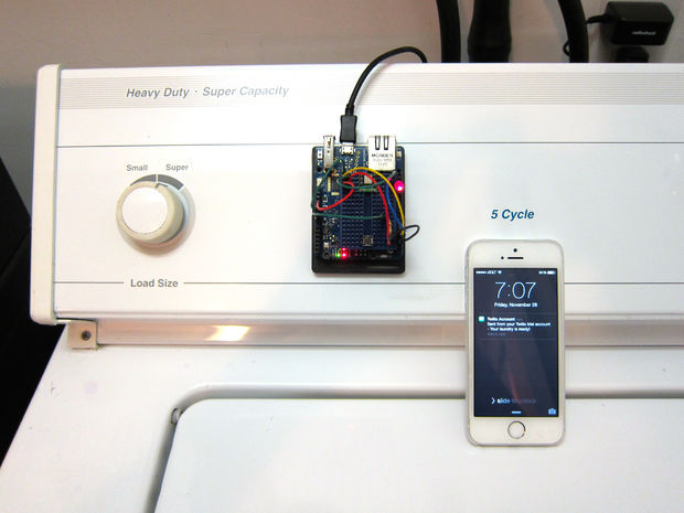 7 Most Creative and Curious IoT Projects for the Smart Home Smart laundry SMS Solution DIY Project