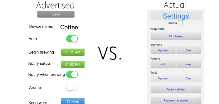 The BrewGenie Coffee Maker Application 